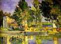 Paul Cezanne - Jason in the Buffan Pool - Impressionist Painting